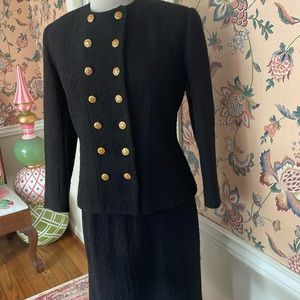 Nipon Boucle wool suit. Union made in the U.S.A.  A suit for all occasions.